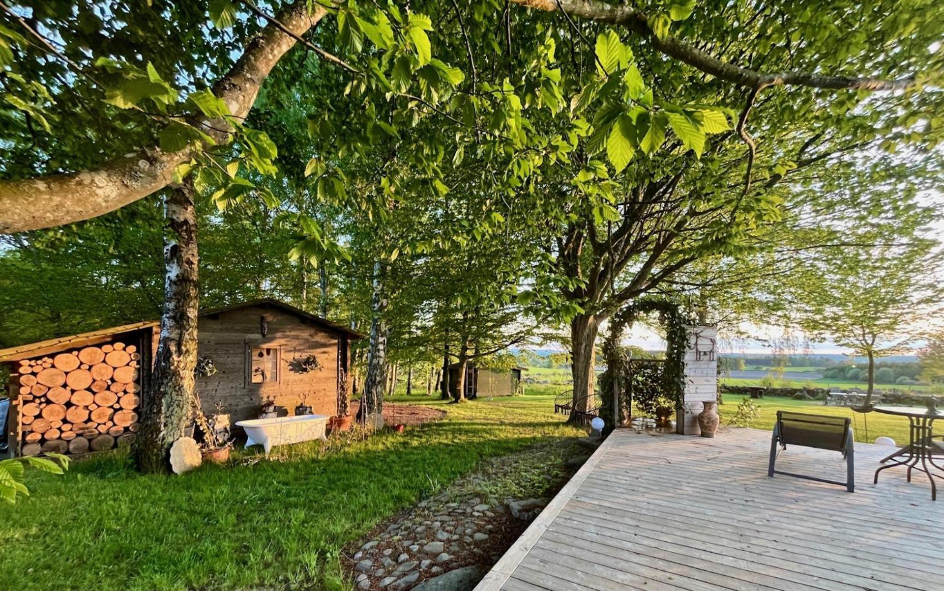 Naturnaera Fritidsboende, Tomtebo - Yintorp Arkelstorp Exteriér fotografie